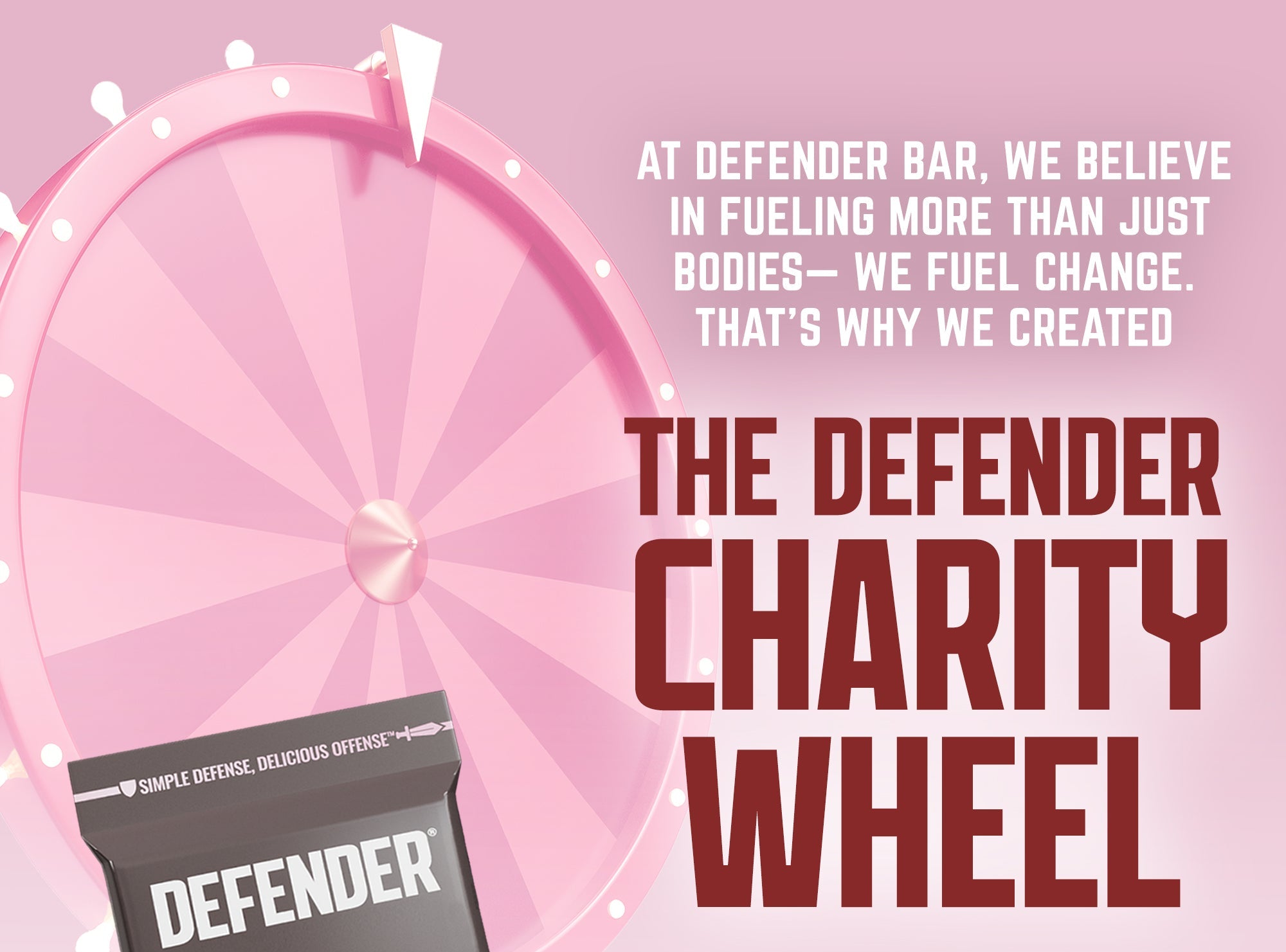 The Defender Charity Wheel – Giving Back with Purpose